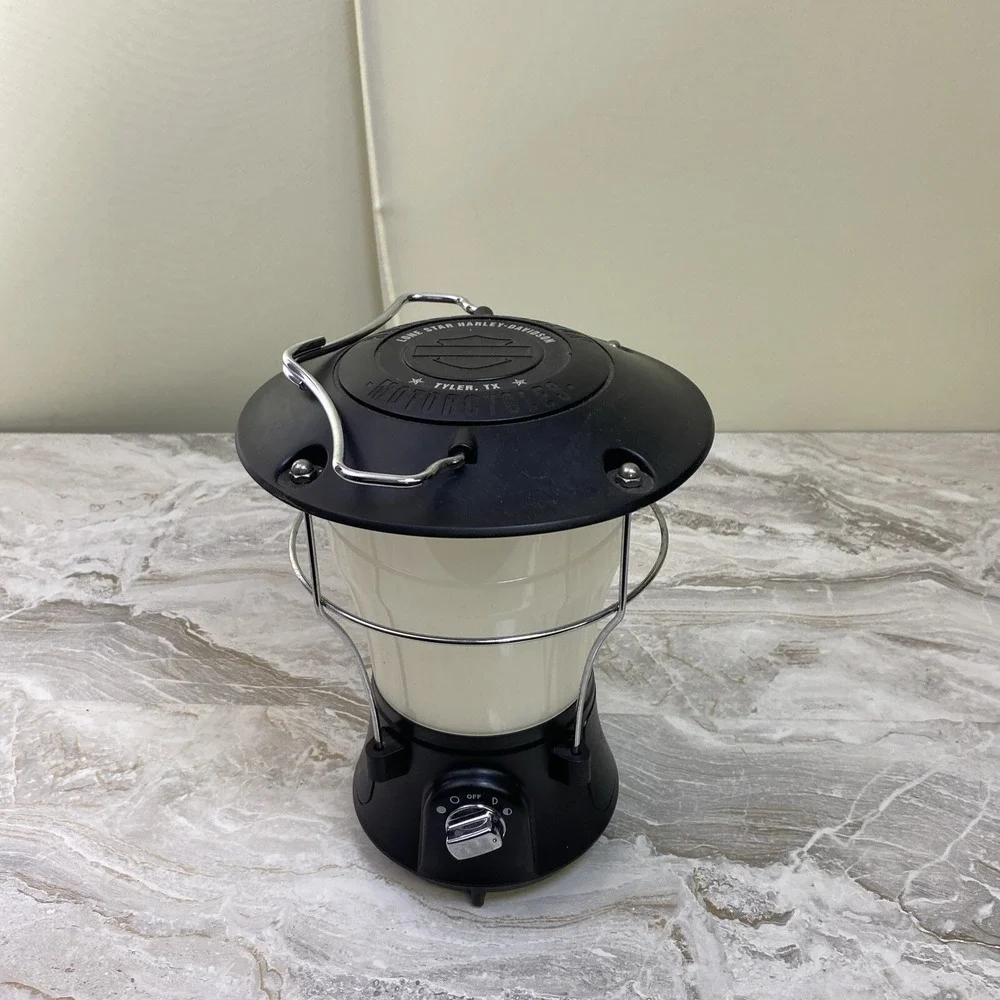 HARLEY DAVIDSON CAMPING LANTERN LAMP SPOTLIGHT